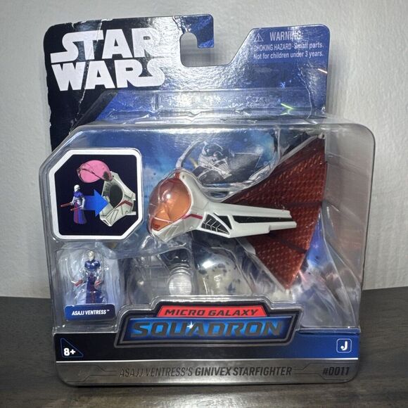 New! - Star Wars - Micro Galaxy Squadron - Asajj Ventress - Launch Edition - - Picture 1 of 4